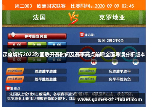 深度解析2023欧国联开赛时间及赛事亮点前瞻全面导读分析版本